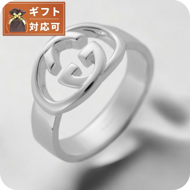 グッチ GUCCI ユニセックス リング 指輪 JP16号 190483-j8400-8106-17 シルバー シルバー