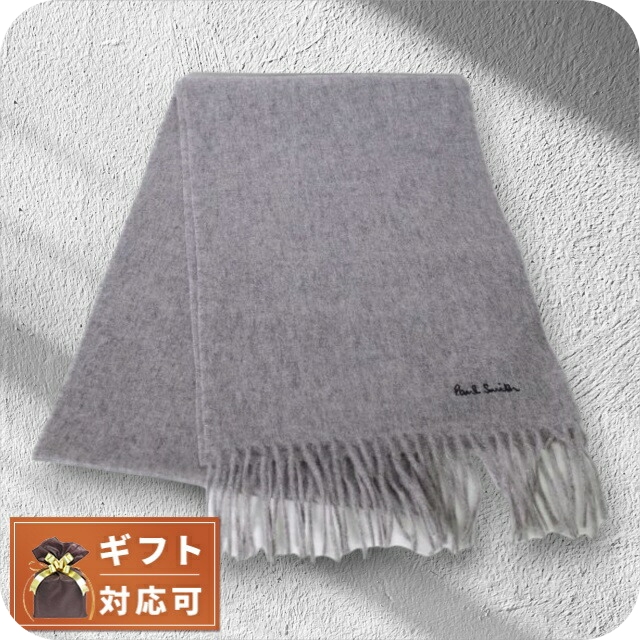 ポールスミス PAUL SMITH マフラー M1A-933D-AS04-70 メンズ ライトグレーの通販は 7,240円