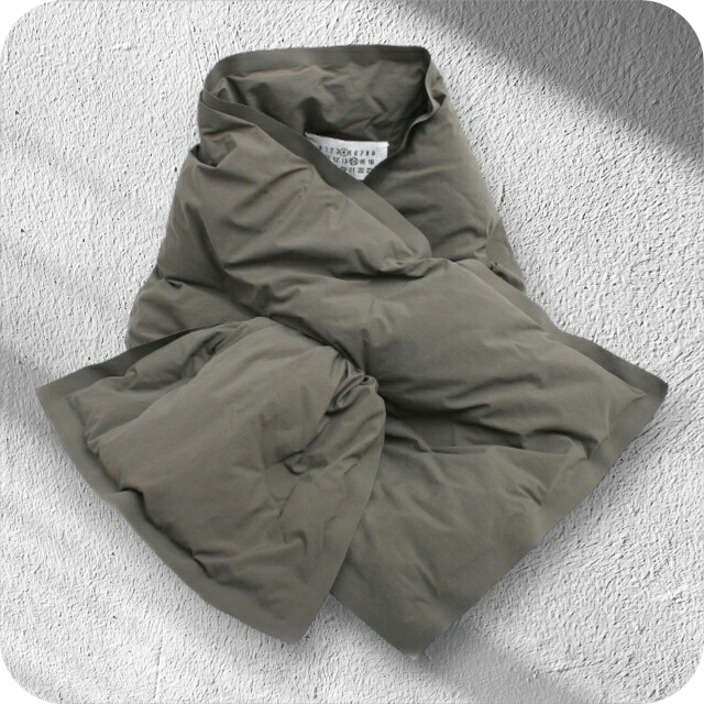 メゾンマルジェラ MAISON MARGIELA マフラー SI0TE0001-S54870-727 メンズ レディース オリーブ