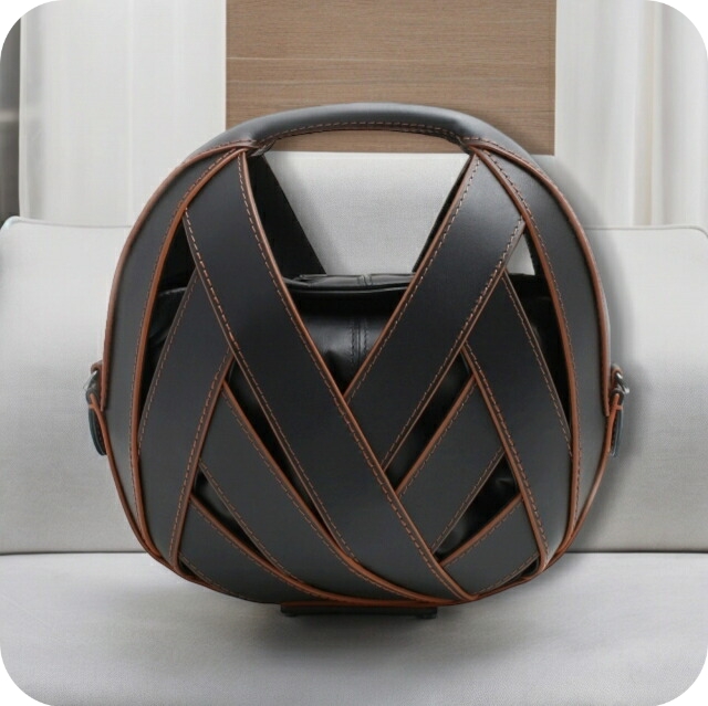 ペランパリ PERRIN PARIS ショルダーバッグ RIV31CALWS-BLACK レディース プチパニエスモール LE PETIT PANIER BLACK CARAMEL ブラックの通販は 89,293円