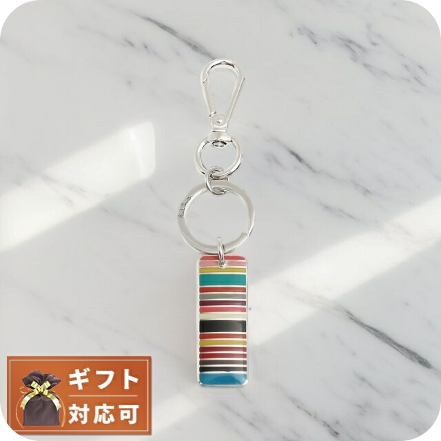 ポールスミス PAUL SMITH キーリング M1A-KEYR-MSTAG-92 メンズ 