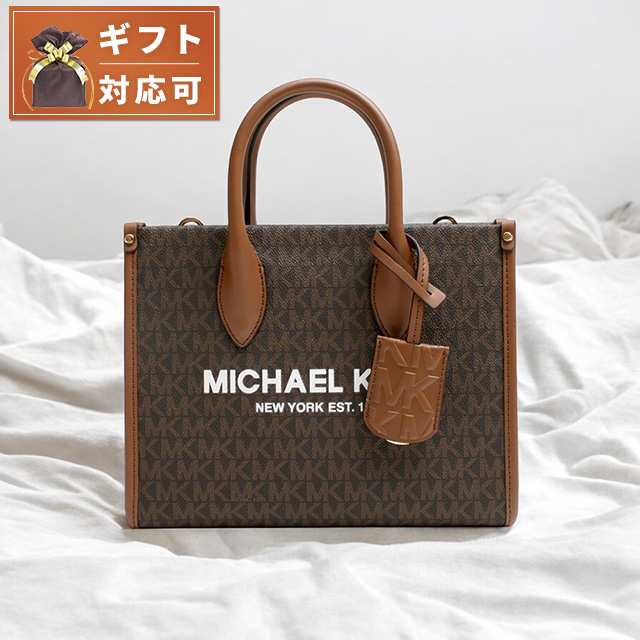 マイケルコース MICHAEL KORS MIRELLA SM SHOPPER TZ ×BODY トートバッグ 35F2G7ZC5B-BROWN レディース ブラウンの通販は 15,060円