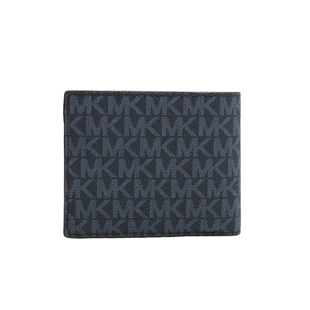 マイケルコース MICHAEL KORS 折りたたみ財布 二つ折り財布 ウォレット 36U9LCRF3B-ADMRL-PLBLUE メンズ ブルー ネイビー 紺 MK_5