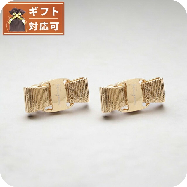 フェラガモ FERRAGAMO ピアス 760546-998984 レディース ゴールド アクセサリ