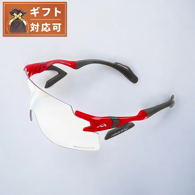 エアフライ AirFly サングラス AF301-C-6BK メンズ レディース レッド スポーツ 国内正規品の通販は 15,447円