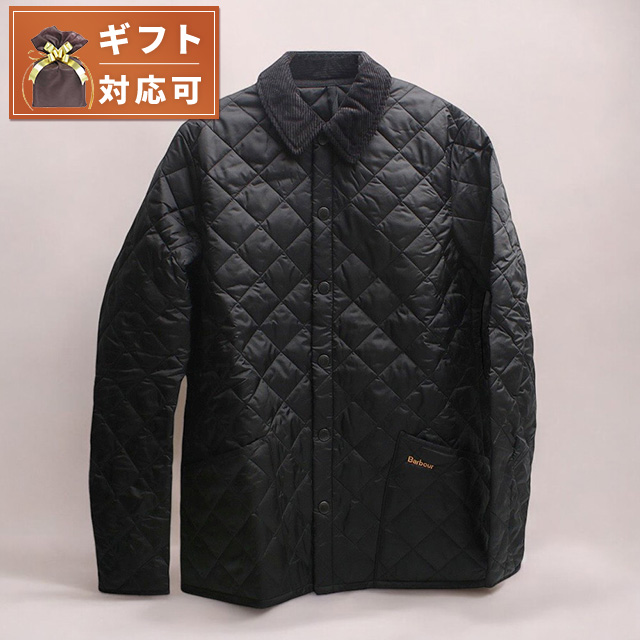 バブアー Barbour HERITAGE LIDDESDALE QUILTED ジャケット MQU0240BK11-M メンズ ブラックの通販は 15,757円