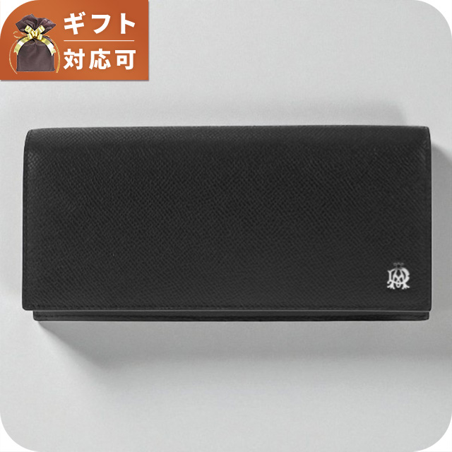 ダンヒル DUNHILL メンズ 長財布 L2AC10A (19F2C10CA 001 BK) カドガン ブラック ブラック ブランド ウォレット 高級 おしゃれ プレゼント 実用的