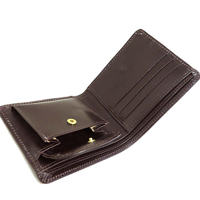 グレンロイヤル GLEN ROYAL 二つ折り財布 メンズ レディース 03 6171 CIG ダークブラウン ブランド_2