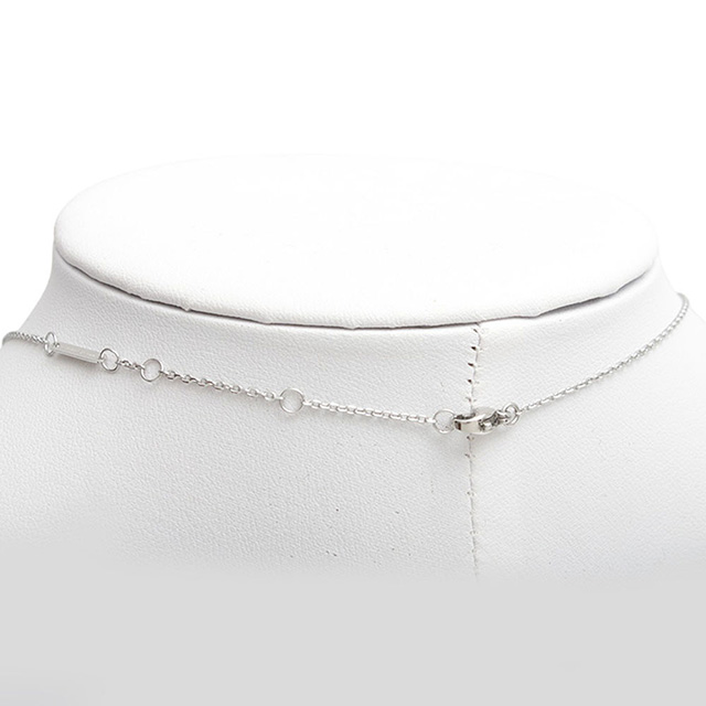 ダニエルウェリントン DANIEL WELLINGTON Emalie Necklace S White ネックレス DW00400304 レディース シルバー ホワイト_2