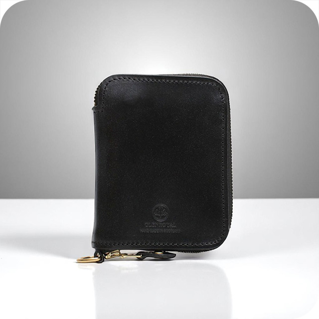 グレンロイヤル GLEN ZIP AROUND SMALL WALLET 二つ折り財布 03-5814-NEWBLACK メンズ レディース NEW BLACK ブランド