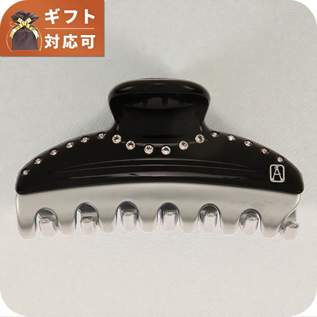 アレクサンドルドゥパリ ALEXANDRE DE PARIS ヘアアクセサリー ヘアクリップ レディースICCM-15571-03N4-NOIR ブラック ブランド
