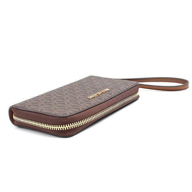 マイケルコース MICHAEL KORS 長財布 35F8GTVW9B-BROWN レディース アウトレット モノグラム ラウンドファスナー ブラウン ブランド ウォレット 高級 おしゃれ プレゼント 実用的_2