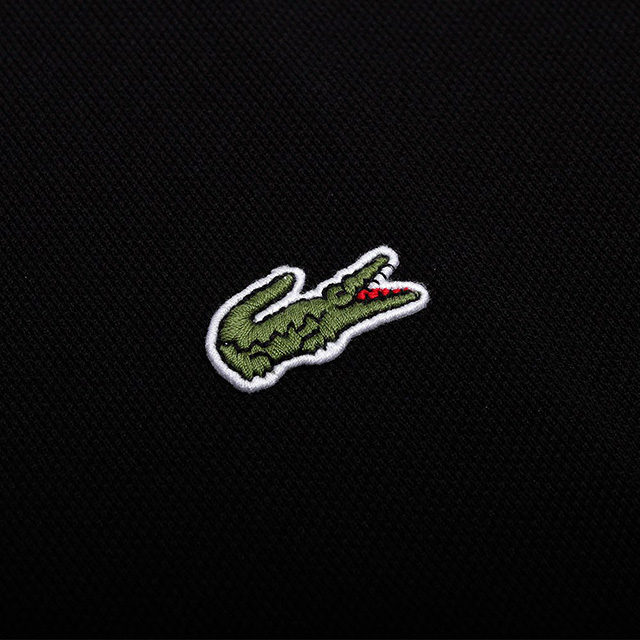 ラコステ LACOSTE ポロシャツ L1212-51-BLACK-031-XL Classic Fit メンズ レディース ブラック ポロシャツ ブランド_4