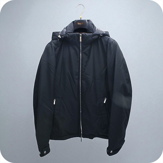 ムーレー MOORER ALBINI-PUM ダウンジャケット アウター MOUGI100090-ALBINI-DARKBLU-44 メンズ ダークブルー ダウンジャケット ブランド