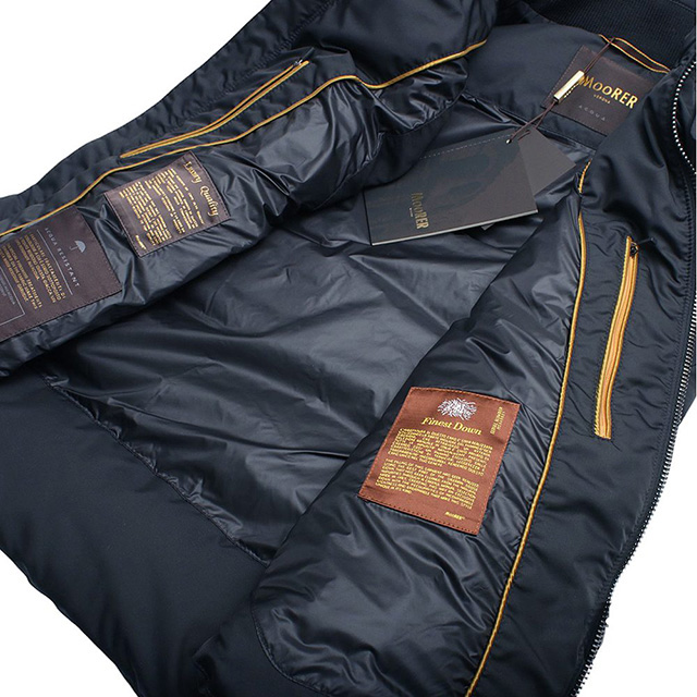 ムーレー MOORER FIRE-WK ダウンベスト MOUGI200307-FIRE-BLU-44 メンズ ブルー ダウンジャケット ブランド_5