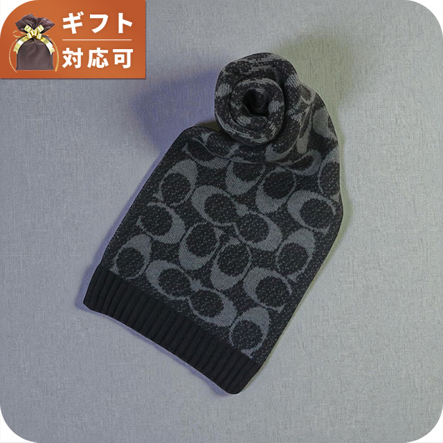 コーチ COACH JUMBO SIGNATURE C SCARF マフラー COWC540471-001 ユニセックス マフラー ブランド