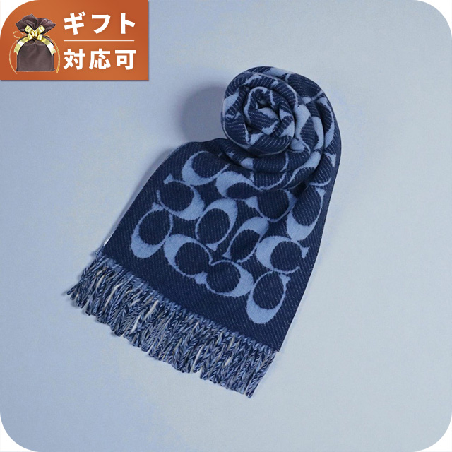 コーチ COACH TWILL SIGNATURE C MUFFLER マフラー COWC540671-415 ユニセックス マフラー ブランド