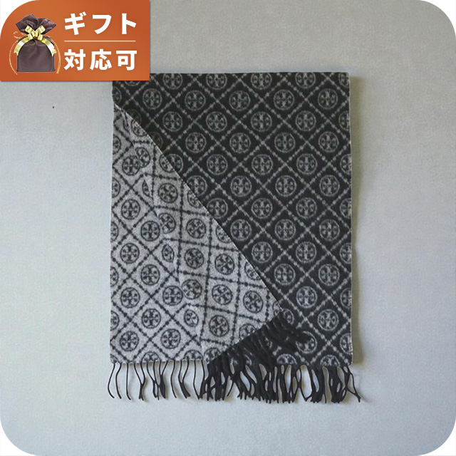 トリーバーチ TORY BURCH T MONOGRAM OBLONG SCARF マフラー 164571-001 レディース マフラー ブランド