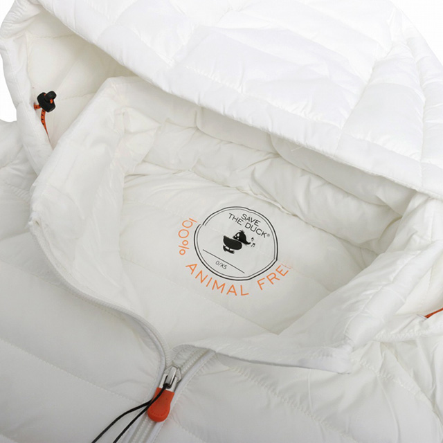 セイブ ザ ダック SAVE THE DUCK MIRI ダウンジャケット D47180W-00002-OFF-WHITE-0 レディース ダウンジャケット ブランド_3
