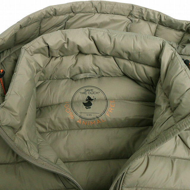 セイブ ザ ダック SAVE THE DUCK MIRI ダウンジャケット D47180W-40021-ELEPHANTGREY-0 レディース ダウンジャケット ブランド_3