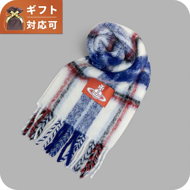 ヴィヴィアンウエストウッド VIVIENNE WESTWOOD CHUNKY TARTAN マフラー 8103014F-W01BM-A405 ユニセックス ブランド