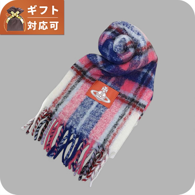 ヴィヴィアンウエストウッド VIVIENNE WESTWOOD CHUNKY TARTAN マフラー 8103014F-W01BM-G401 ユニセックス ブランド