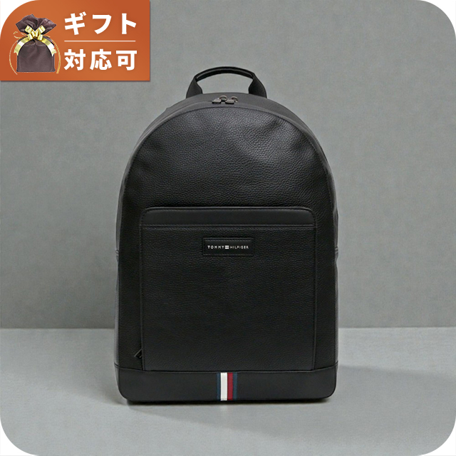 トミーヒルフィガー TOMMY HILFIGER TH BUSINESS BACKPACK バックパック リュック AM0AM12713BDS-BLACK メンズ リュック ブランド 旅行カバン ブランド 高級 おしゃれ プレゼント 男性 実用的 かっこいい