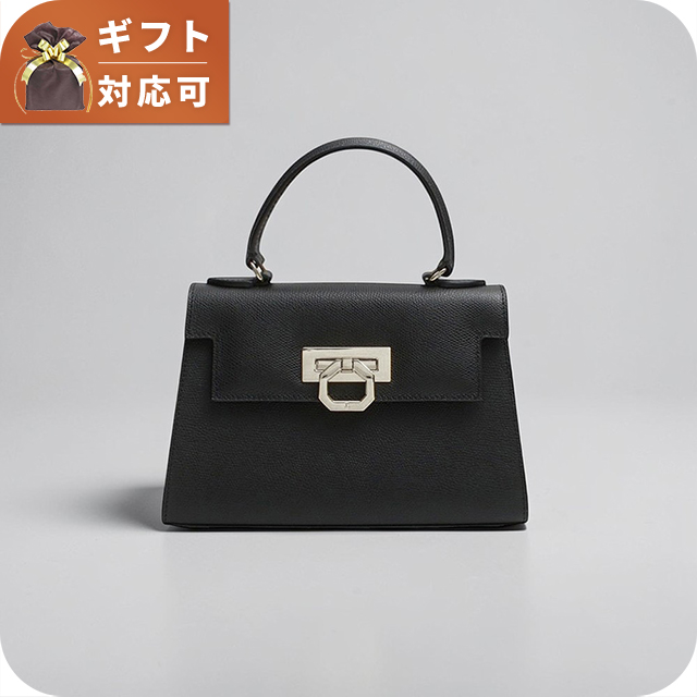 カルボッティ CARBOTTI GRETA ハンドバッグ245-BK-SV レディース 