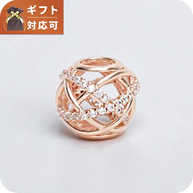 パンドラ PANDORA Moments Sparkling &amp; Polished Lines Charm チャーム 781388cz レディース ローズゴールド ブランド