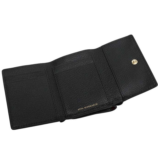 アニヤハインドマーチ ANYA HINDMARCH Eyes ミニ・トライフォールド・ウォレット 三つ折り財布 三折財布 195645 ユニセックス Black(ブラック) ブランド_2