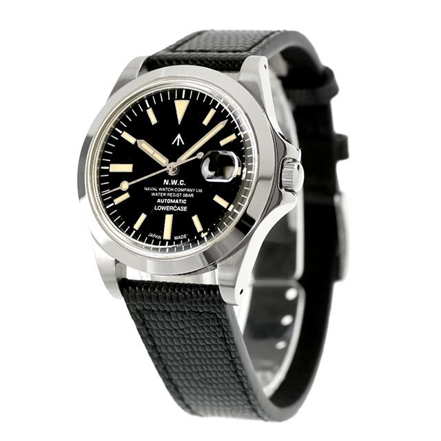 ナバルウォッチ Naval Watch Produced By LOWERCASE 自動巻き 腕時計 ブランド メンズ NAVAL WATCH FRXA002 アナログ ブラック 黒 日本製 おしゃれ 防水 プレゼント 男性 実用的_1