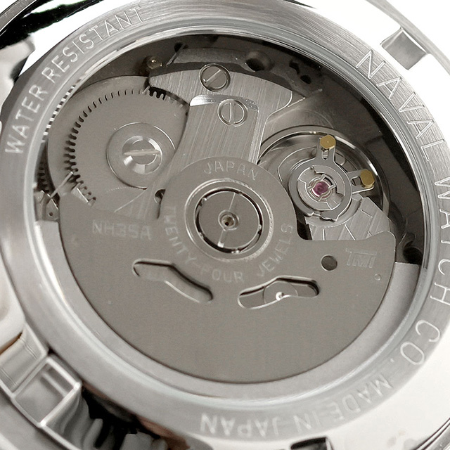 ナバルウォッチ Naval Watch Produced By LOWERCASE 自動巻き 腕時計 ブランド メンズ NAVAL WATCH FRXA002 アナログ ブラック 黒 日本製 おしゃれ 防水 プレゼント 男性 実用的_5