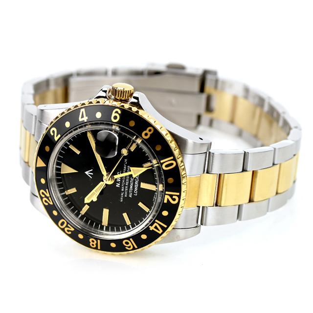 ナバルウォッチ NAVAL WATCH Produced by LOWERCASE GMT 自動巻き