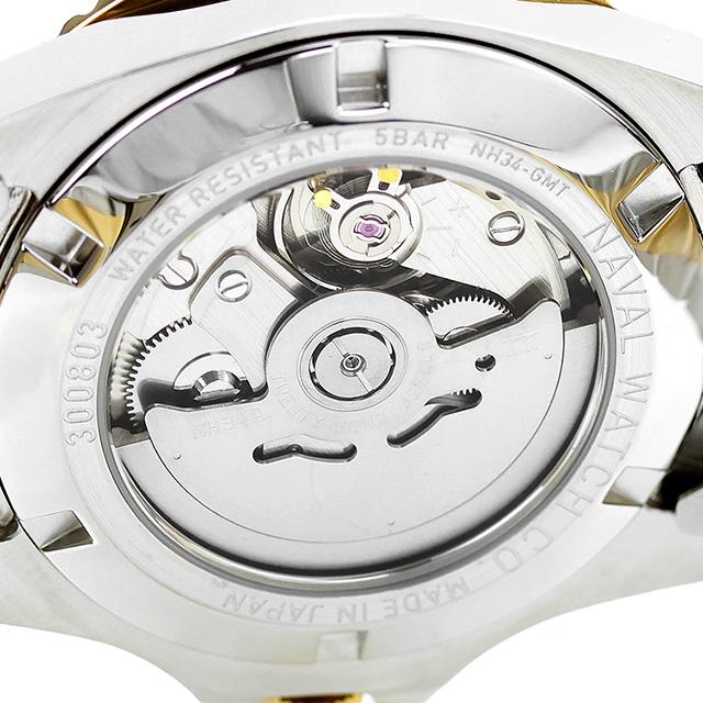 ナバルウォッチ NAVAL WATCH Produced by LOWERCASE GMT 自動巻き