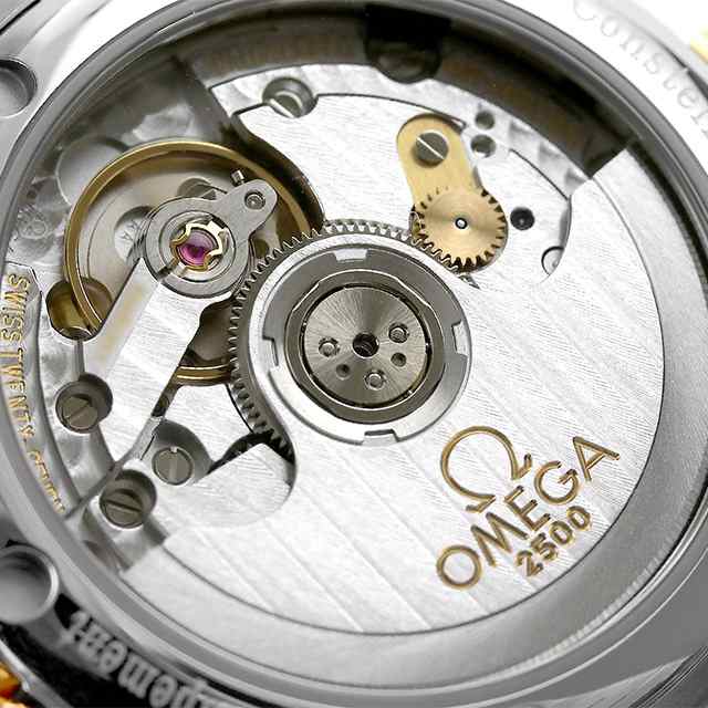 オメガ OMEGA 腕時計 メンズ 123.20.35.20.06.001 コンステレーション 34mm CONSTELLATION 34mm 自動巻き（2500） グレーxシルバー/イエローゴールド アナログ表示