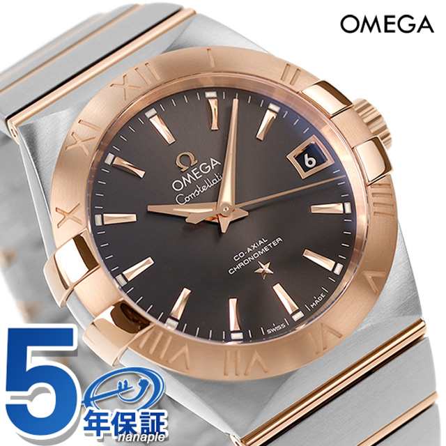 オメガ コンステレーション 39mm 自動巻き 腕時計 メンズ OMEGA 123.20.38.21.06.002 アナログ グレー レッドゴールド  赤 スイス製 の通販はau PAY マーケット - 腕時計のななぷれ | au PAY マーケット－通販サイト