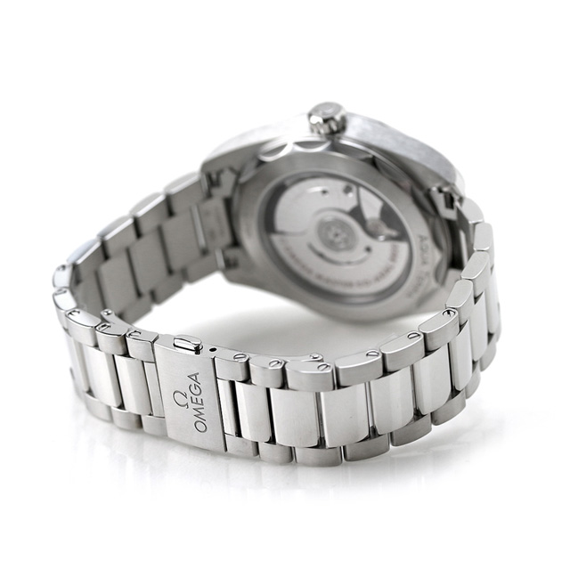 オメガ シーマスター アクアテラ 150M 38mm 自動巻き 腕時計 ブランド レディース ダイヤモンド OMEGA 220.10.38.20.52.001 アナログ シルバー スイス製_4