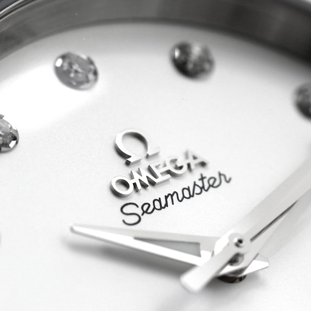 オメガ シーマスター アクアテラ 150M 38mm 自動巻き 腕時計 ブランド レディース ダイヤモンド OMEGA 220.10.38.20.52.001 アナログ シルバー スイス製_5