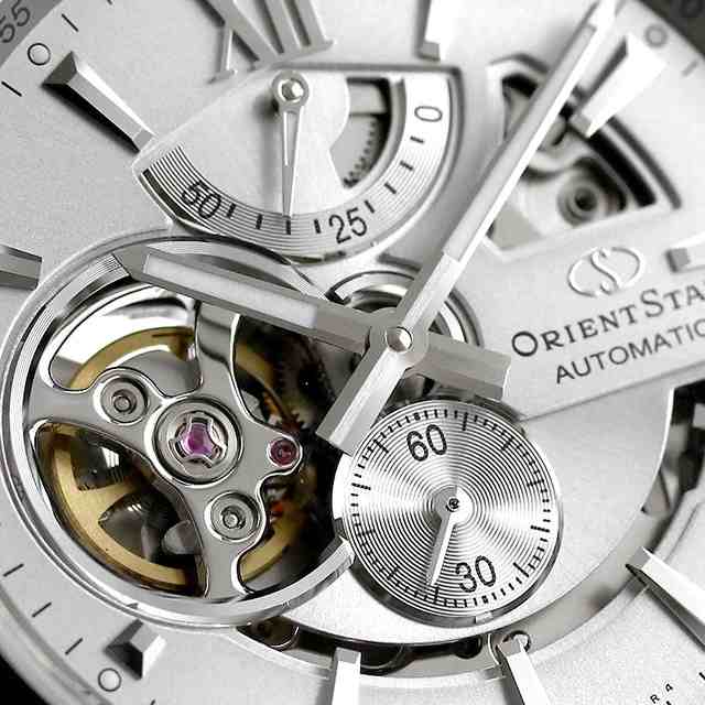 オリエントスター コンテンポラリーコレクション モダンスケルトン 自動巻き 腕時計 ブランド メンズ オープンハート ORIENT STAR RK-AV0125S アナログ シルバー 日本製の通販は