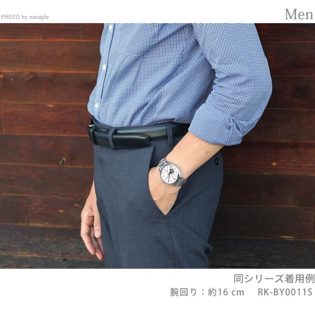オリエントスター Contemporary Collection M34 F7 Semi Skeleton 自動巻き 腕時計 ブランド メンズ オープンハート ORIENT STAR RK-BY0010L ネイビー おしゃれ 防水 プレゼント 男性 実用的_7