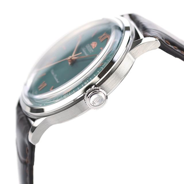 オリエント クラシック バンビーノ Orient Bambino 自動巻き 腕時計 ブランド メンズ ORIENT CLASSIC RN-AC0023E アナログ グリーン ブラウン おしゃれ 防水 文字盤 大きい プレゼント 男性 実用的_2