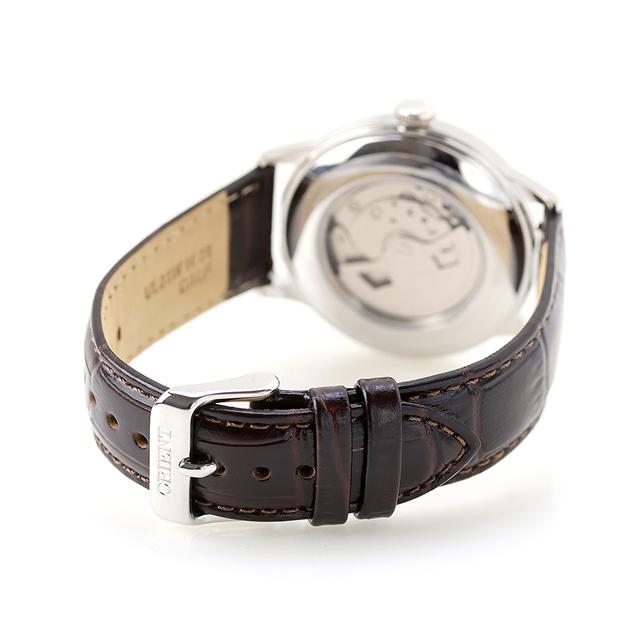 オリエント クラシック バンビーノ Orient Bambino 自動巻き 腕時計 ブランド メンズ ORIENT CLASSIC RN-AC0023E アナログ グリーン ブラウン おしゃれ 防水 文字盤 大きい プレゼント 男性 実用的_4