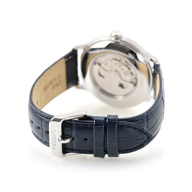 オリエント クラシック バンビーノ Orient Bambino 自動巻き 腕時計 ブランド メンズ ORIENT CLASSIC RN-AC0024L アナログ ネイビー おしゃれ 防水 文字盤 大きい プレゼント 男性 実用的_4