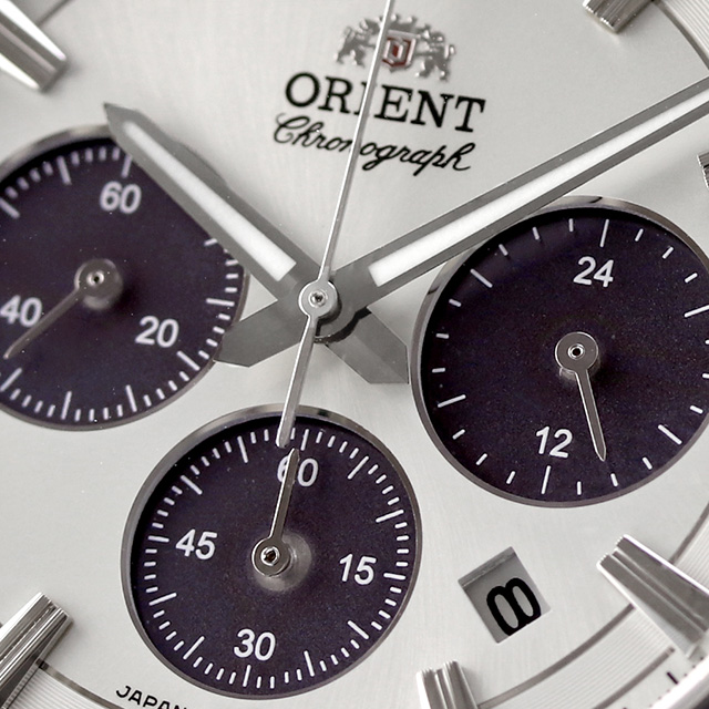 オリエント コンテンポラリー コンテンポラリー ソーラーパワード クロノグラフ ソーラー 腕時計 メンズ クロノグラフ ORIENT CONTEMPORARY RN-TX0305S アナログ シルバー 日本製 ブランド おしゃれ 防水 プレゼント 男性 実用的_5