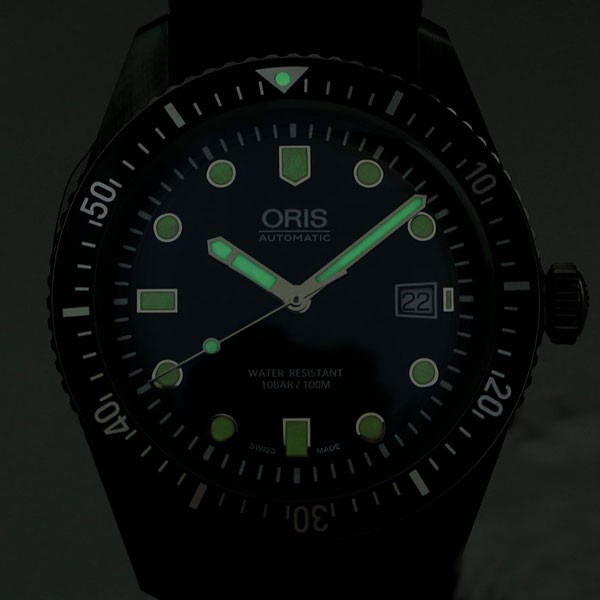 ピンク・ブルー オリス ORIS ダイバーズ65 42mm メンズ 腕時計 01 733