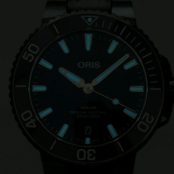 オリス ORIS アクイス デイト 39mm メンズ 腕時計 01 733 7732 4134 07