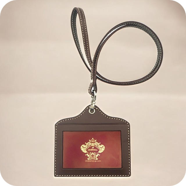 オロビアンコ IDケース メンズ レディース ブランド Orobianco 真鍮、牛革 カード入れ パスケース コンパクト ORID-010BR ブラウン 小物