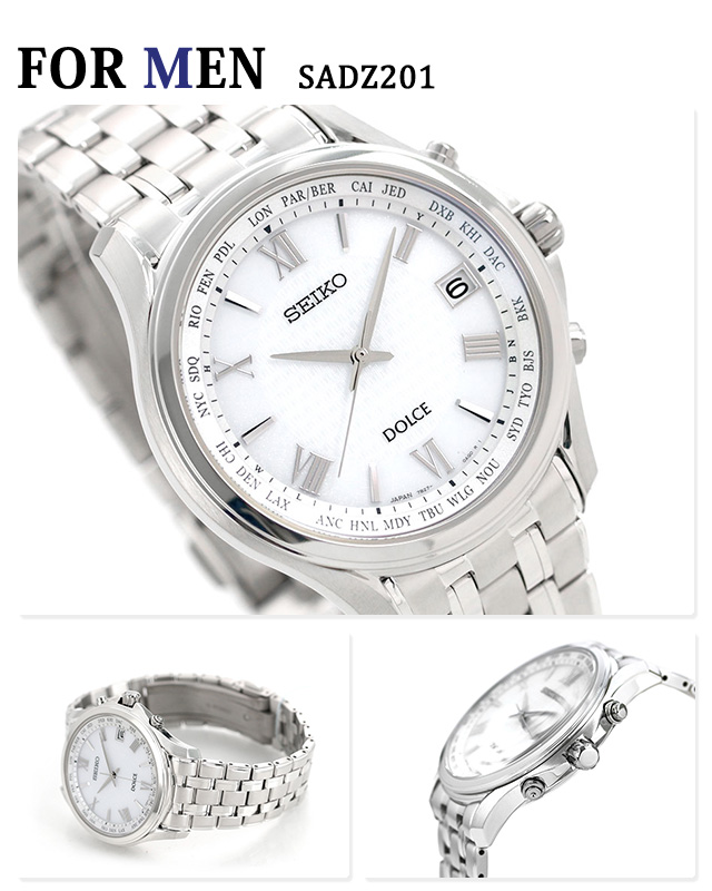 ペアウォッチ セイコー 電波ソーラー 腕時計 SEIKO DOLCE＆EXCELINE_1