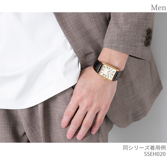 ペアウォッチ セイコーセレクション ナノ・ユニバース コラボレーションモデル 流通限定モデル 夫婦 カップル 記念日 メンズ レディース 腕時計 ブランド 名入れ 刻印 SEIKO SELECTION SSEH020 SSEH006_3