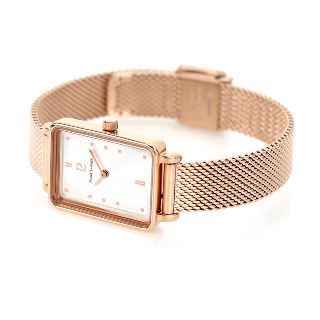 ピエールラニエ アリアン クオーツ 腕時計 レディース Pierre Lannier P057H925M アナログ シルバー ピンクゴールド フランス製